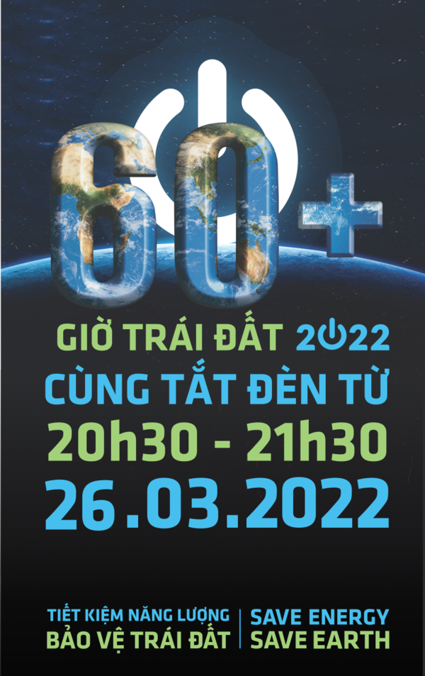 Hưởng ứng giờ trái đất 2022