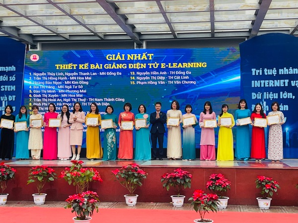 🌐⚛️📀 TRƯỜNG MN ĐỐNG ĐA THAM DỰ NGÀY HỘI CÔNG NGHỆ THÔNG TIN & STEM QUẬN ĐỐNG ĐA NĂM HỌC 2023-2024 📚🎊⚙️