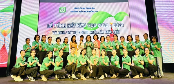 LỄ TỔNG KẾT VÀ CHIA TAY HỌC SINH KHỐI MẪU GIÁO LỚN NĂM HỌC 2023-2024 