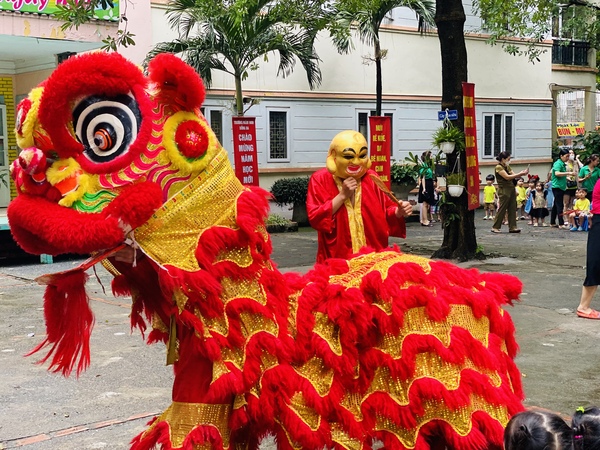 💚 CÁC BÉ TRƯỜNG MN ĐỐNG ĐA VUI HỘI TRĂNG RẰM 2022
