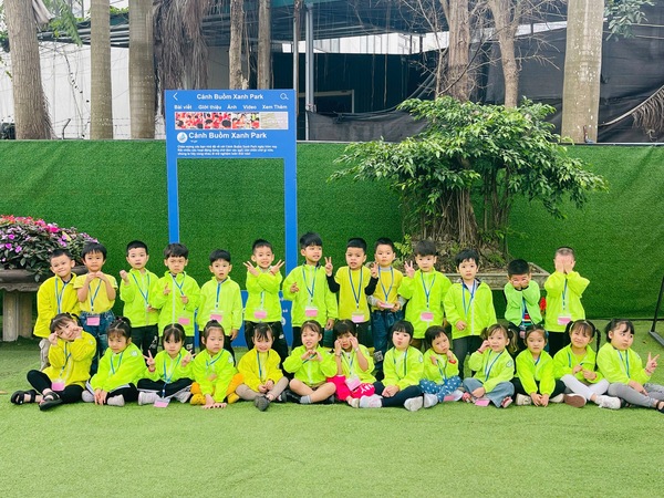 CÁC BÉ ĐI THAM QUAN NGOẠI KHOÁ TẠI KHU TRẢI NGHIỆM CÁNH BUỒM XANH