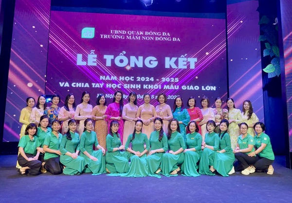 TRƯỜNG MN ĐỐNG ĐA TỔNG KẾT NĂM HỌC 2024-2025