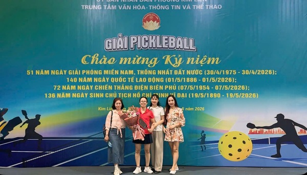 TỰ HÀO TINH THẦN THAM GIA GIẢI PICKLEBALL CẤP PHƯỜNG CỦA TRƯỜNG MẦM NON ĐỐNG ĐA 