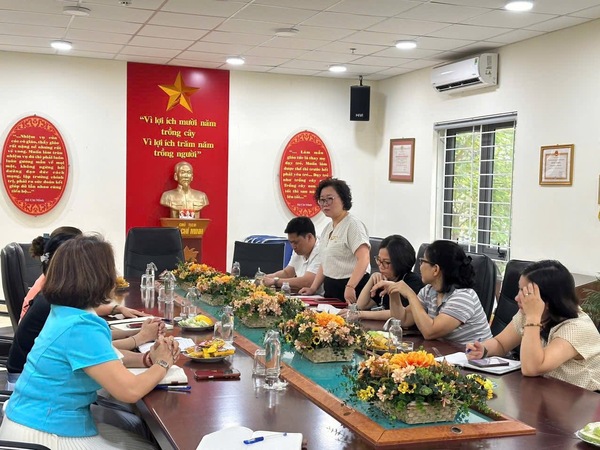 TRƯỜNG MẦM NON ĐỐNG ĐA ĐÓN ĐOÀN GIÁM SÁT CÔNG TÁC VỆ SINH AN TOÀN THỰC PHẨM ĐỐI VỚI BẾP ĂN TRƯỜNG HỌC CỦA HỘI ĐỒNG NHÂN DÂN PHƯỜNG KIM LIÊN🌟